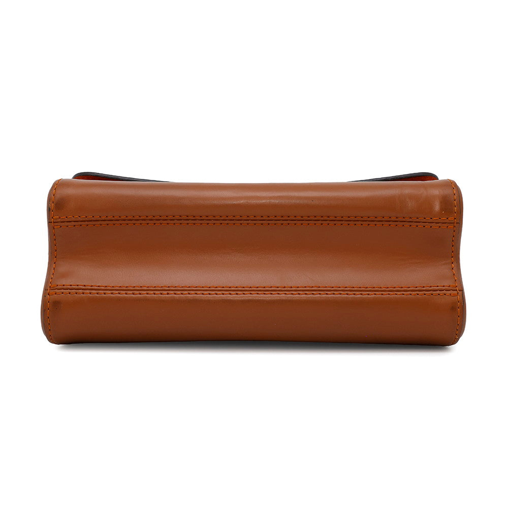 LOUIS VUITTON Sac Twist OrangeM44408 Monogram?Catogram Size MM