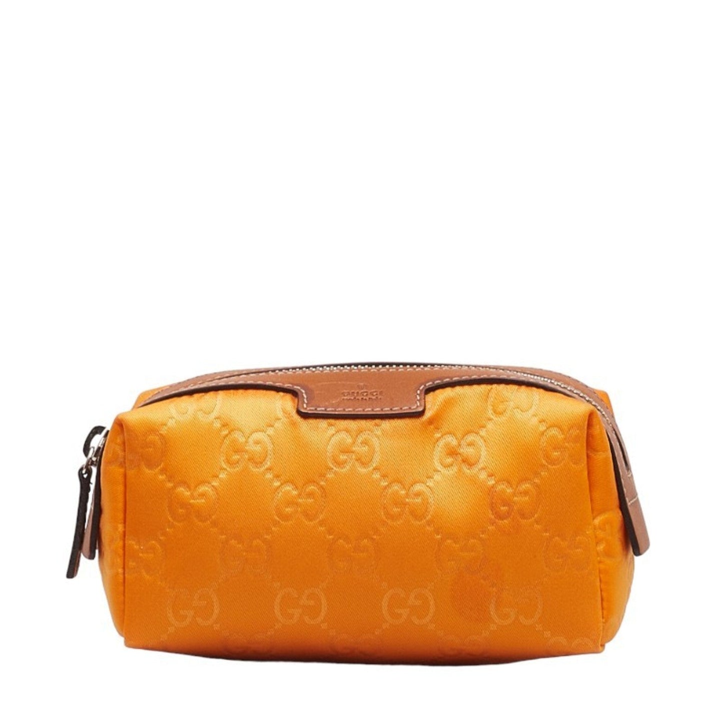 Gucci Nylon Leather Clutch