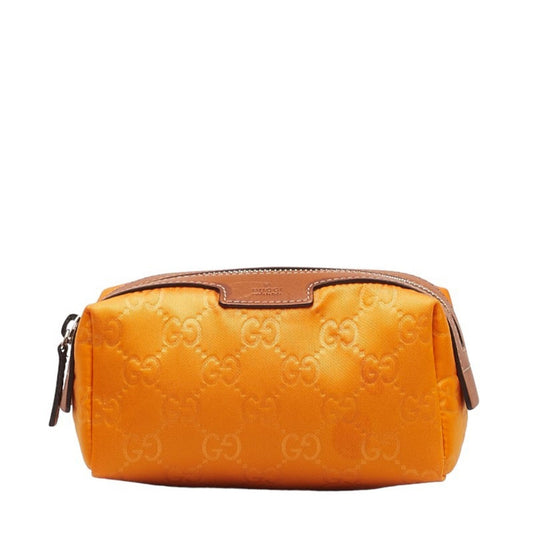 Gucci Nylon Leather Clutch