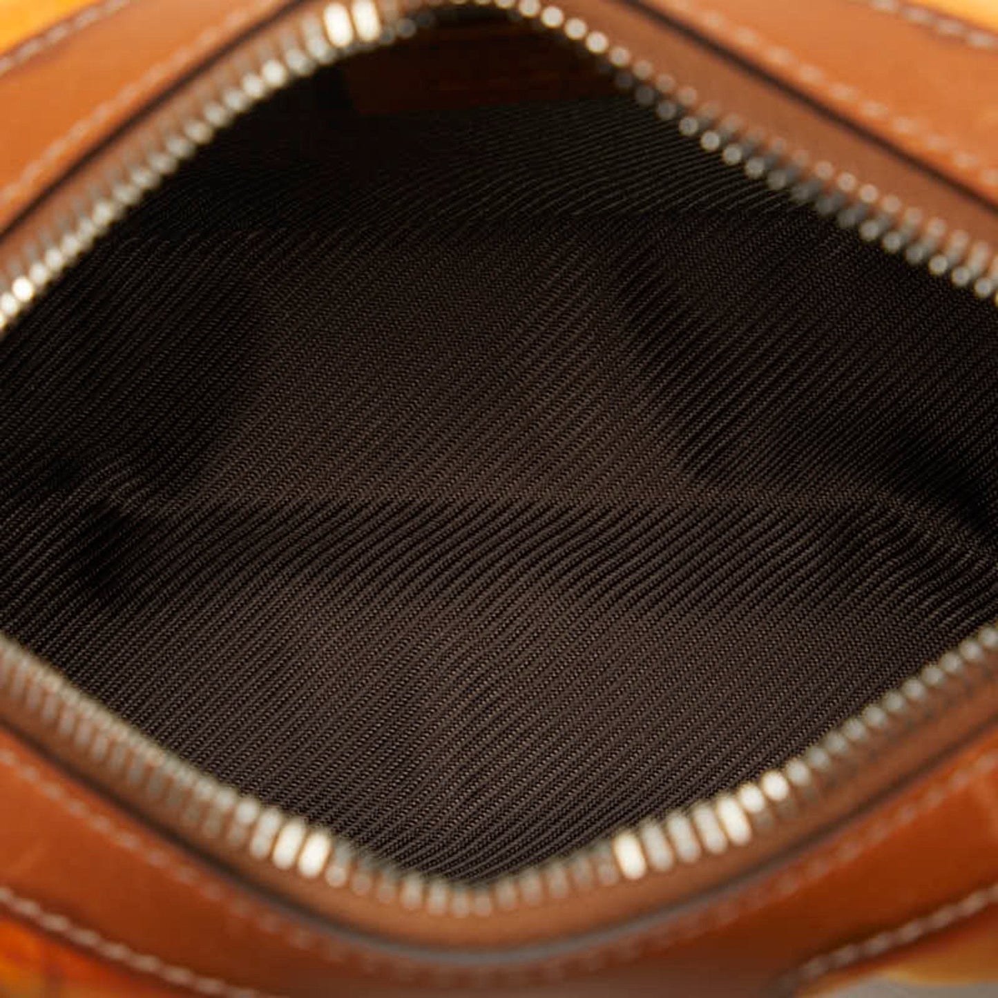 Gucci Nylon Leather Clutch