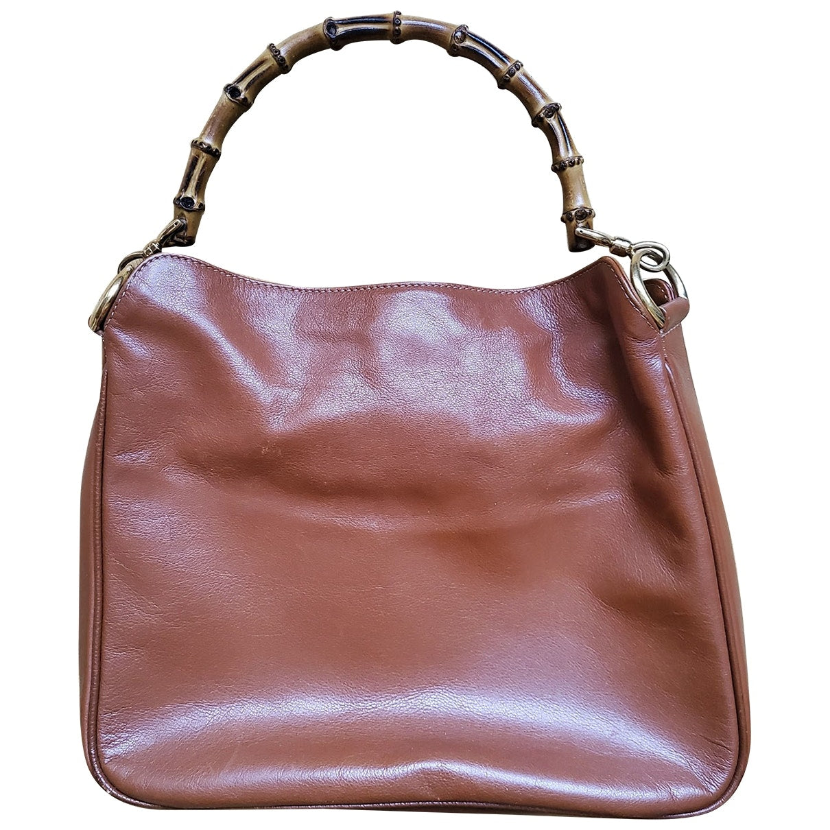 Gucci brown leather handbag