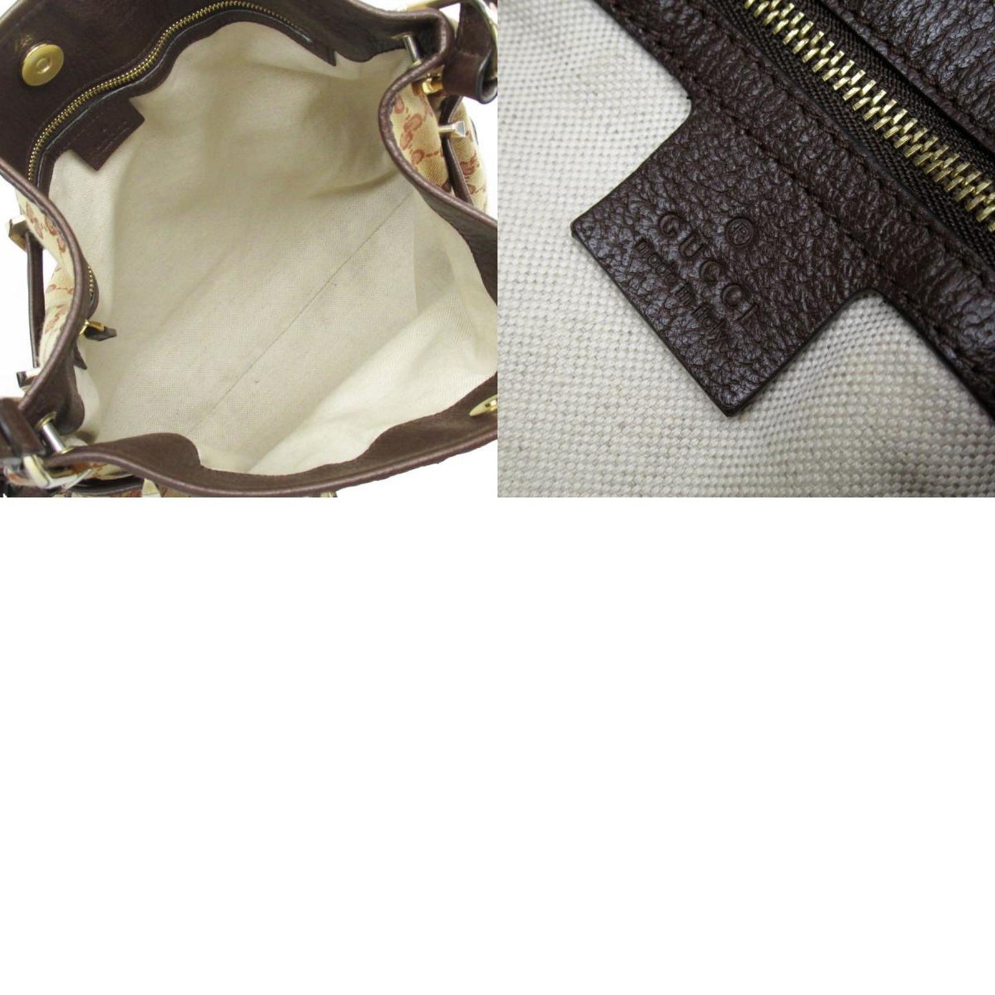 Gucci Canvas Shoulder Bag