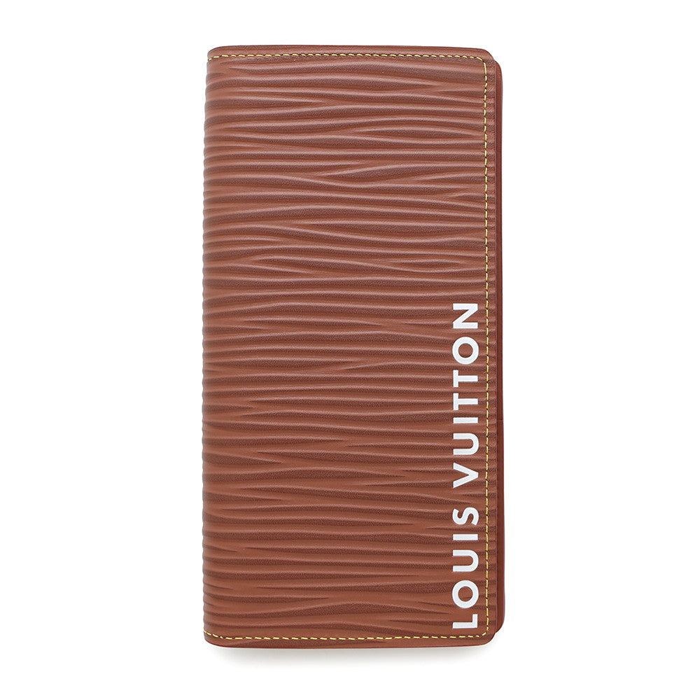 LOUIS VUITTON Brazza PortefeuilleNM BrownM82631 Epi XL