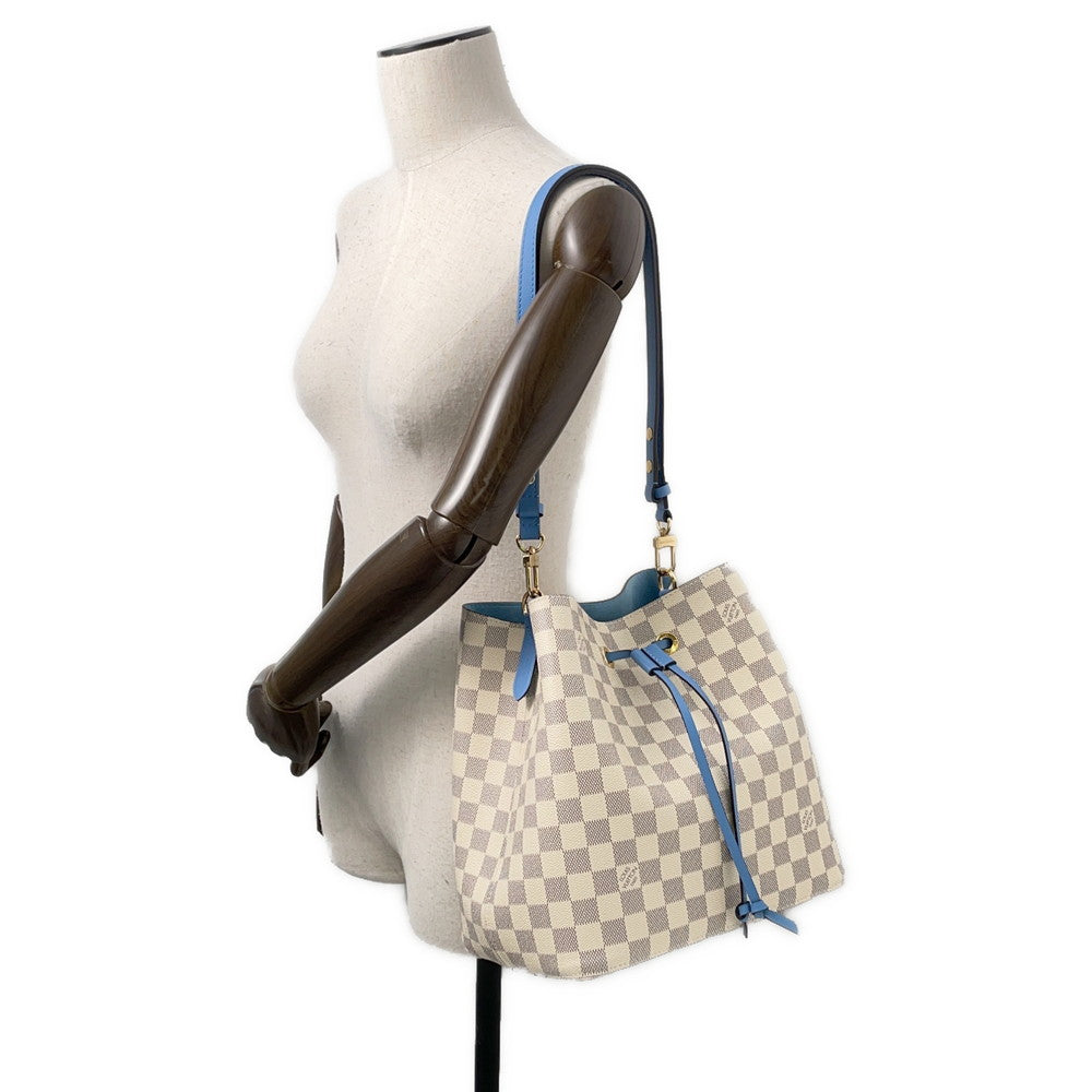 Luxury Women's Handbag | LOUIS VUITTON Neonoe BrueN40153 Damier Azur