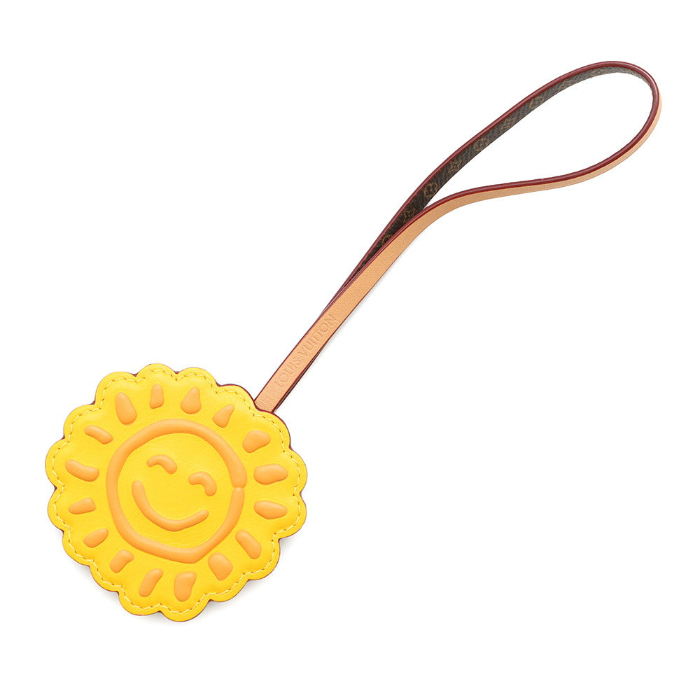 LOUIS VUITTON Bag Charm?LV Sun YellowM02550 Monogram