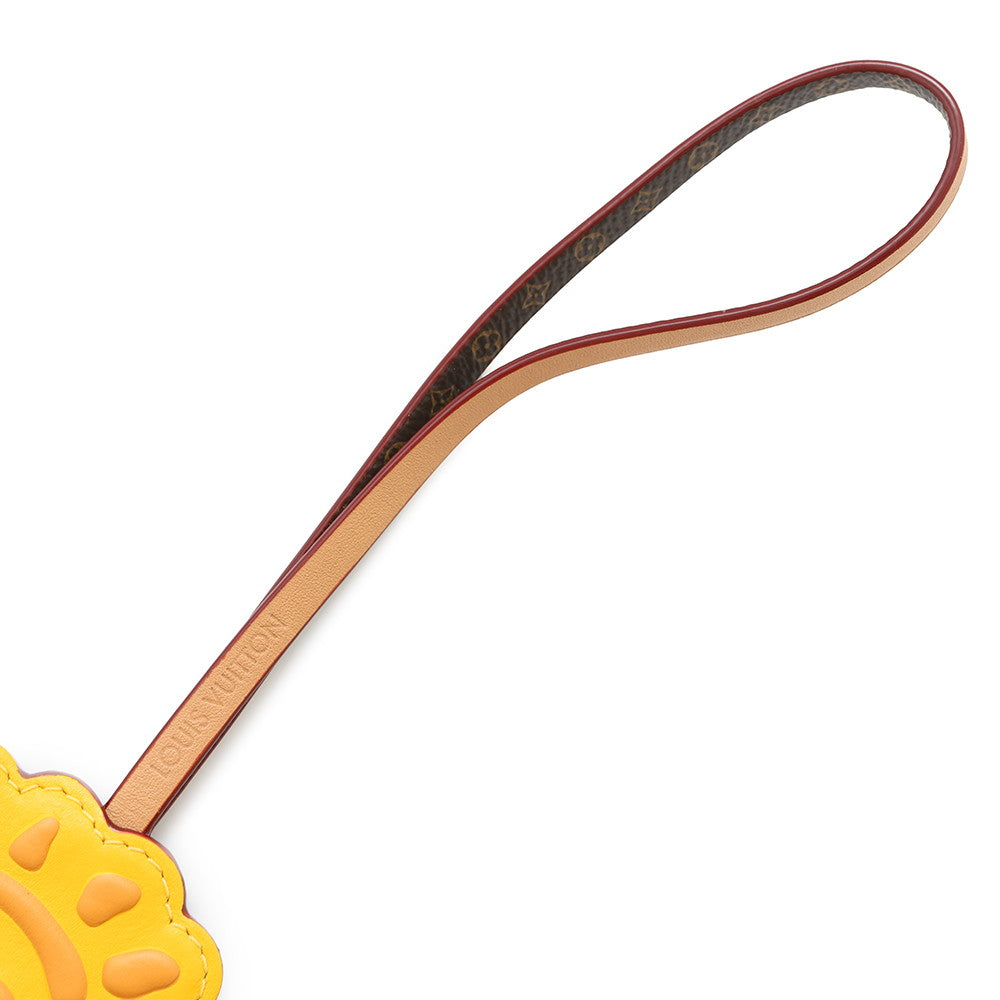 LOUIS VUITTON Bag Charm?LV Sun YellowM02550 Monogram