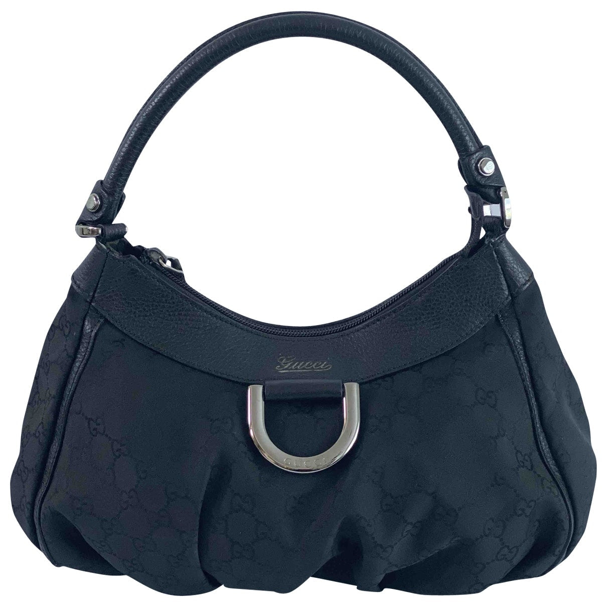 Gucci black cloth handbag