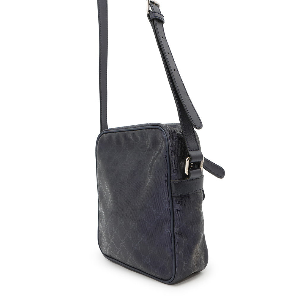 GUCCI ?GG Imprime Shoulder Blue233268 GG Imprime Leather