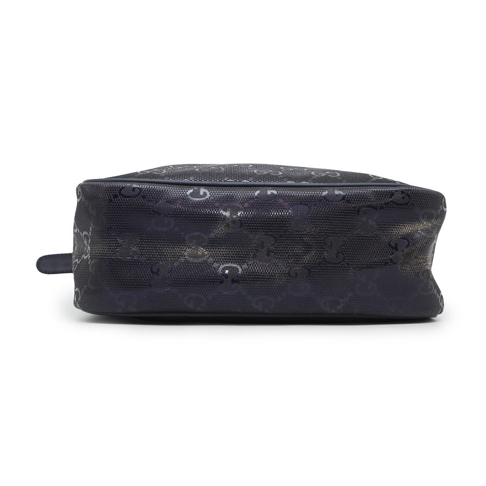 GUCCI ?GG Imprime Shoulder Blue233268 GG Imprime Leather