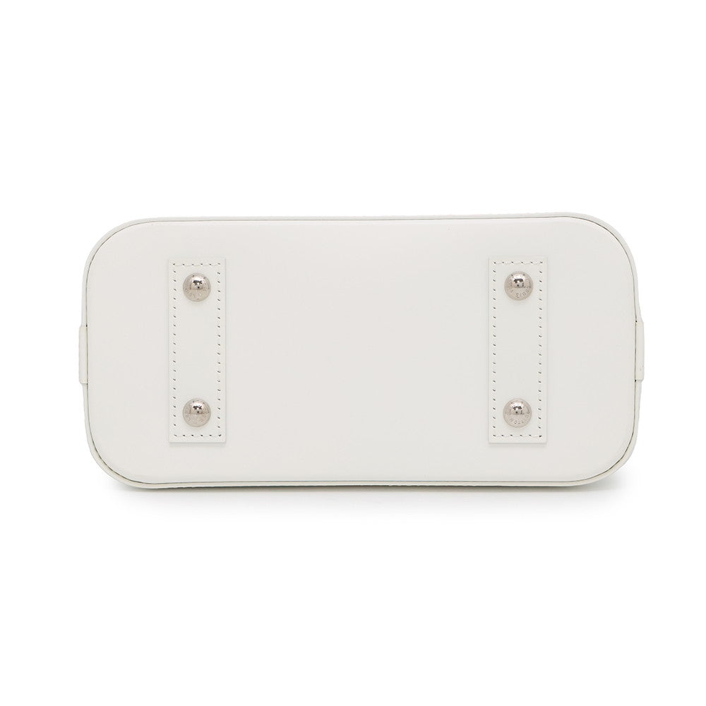 LOUIS VUITTON Alma LVxYK Blanc/RougeM21712 Epi Leather Infinity Dot Size BB