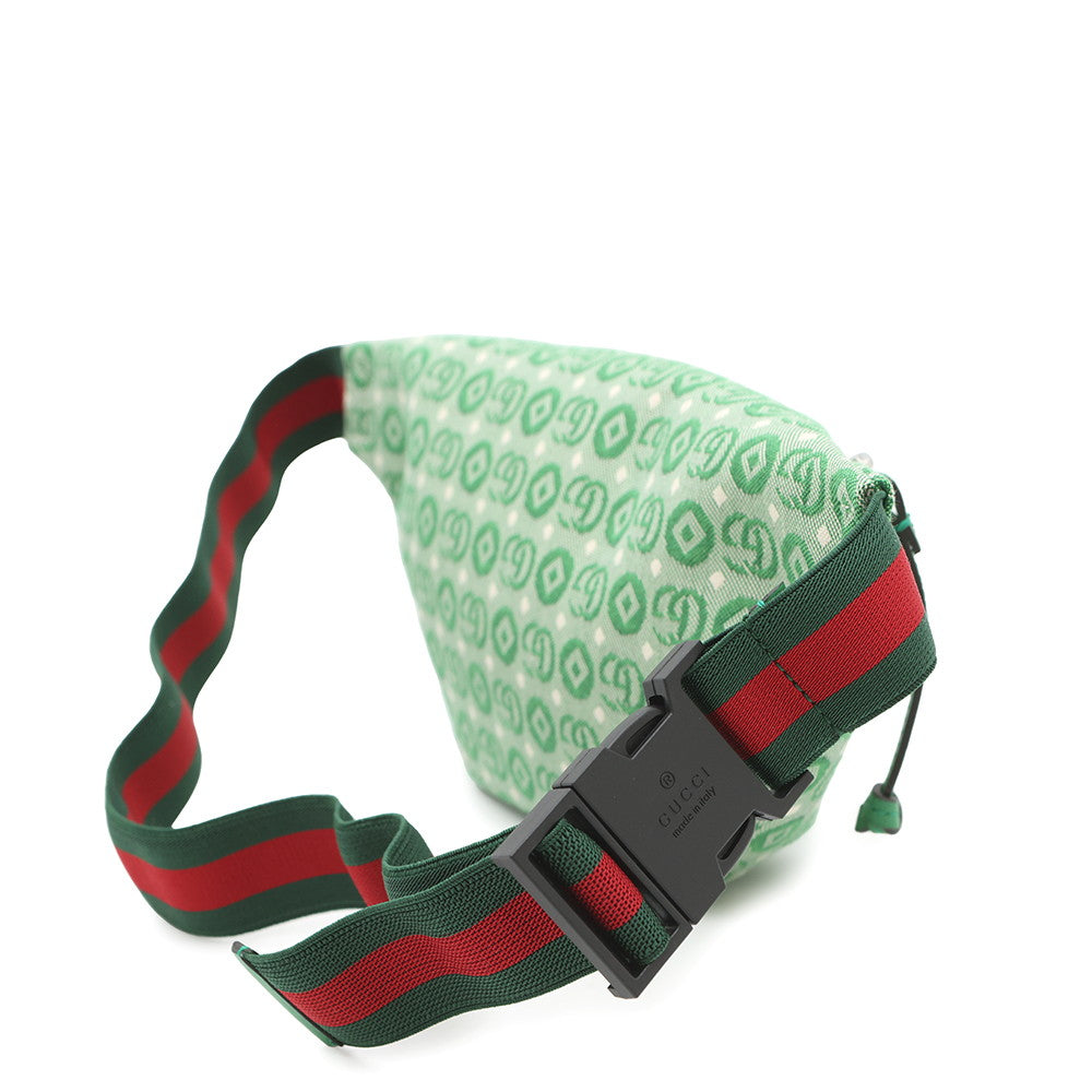GUCCI Children's Star Crossbody Bag Green502095 Canvas