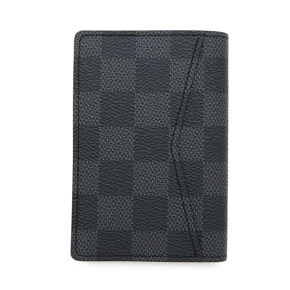 LOUIS VUITTON Card Case Organizer de Poche NoirN63143 Damier Graphite