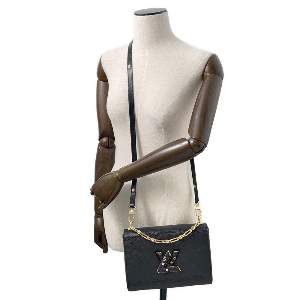 Luxury Women's Handbag | LOUIS VUITTON LV × TM Twist Bag Noir/MulticolorM13243 Epi Leather Size MM