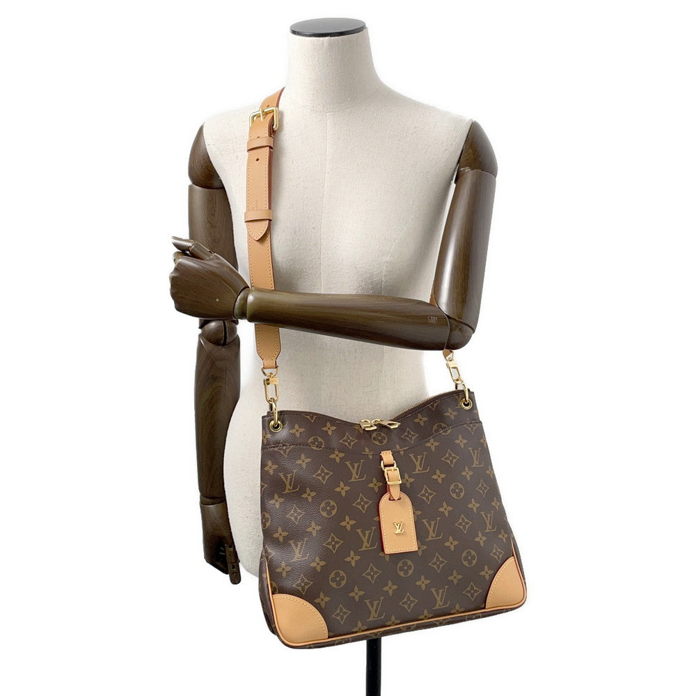 LOUIS VUITTON Odeon MM Brown/BordeauxM45355 Monogram Size MM