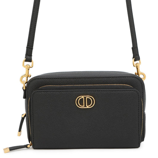 Dior Karo double pouch BlackS7431UBAE Leather