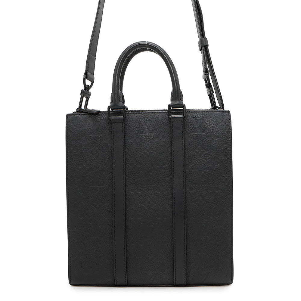 LOUIS VUITTON Sac Plat BlackM59960 Monogram?Taurillon