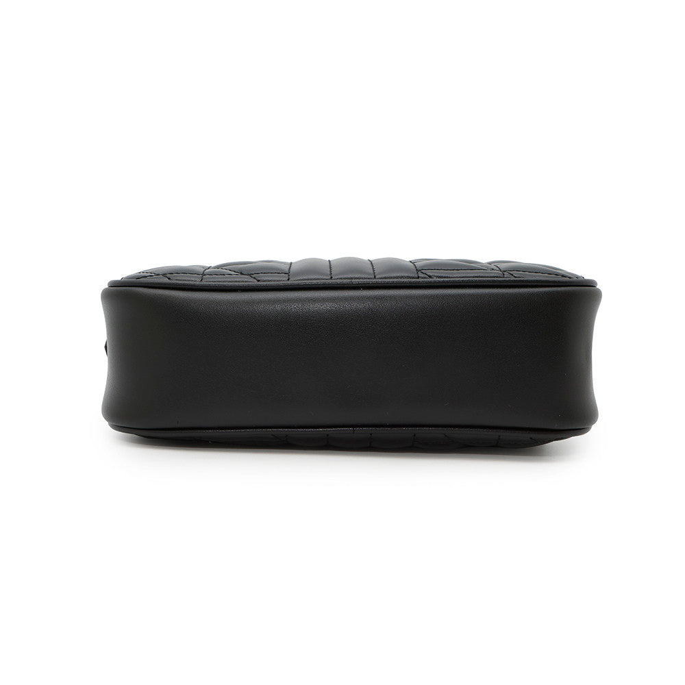 GUCCI GG Marmont Shoulder Bag Black447632 Leather