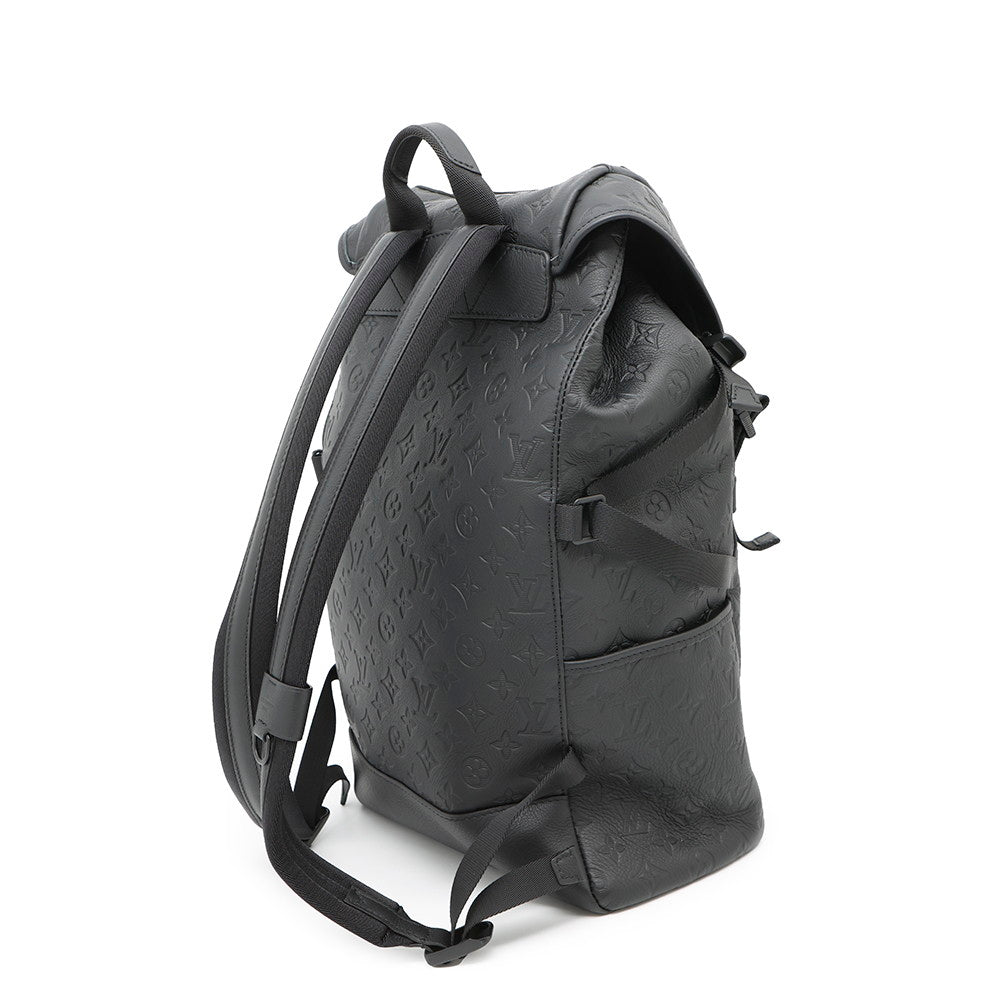 LOUIS VUITTON Good Away Backpack BlackM24776 Monogram Shadow