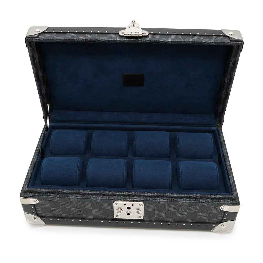 LOUIS VUITTON Coffret 8 Montor BlackN48226 Damier Graphite