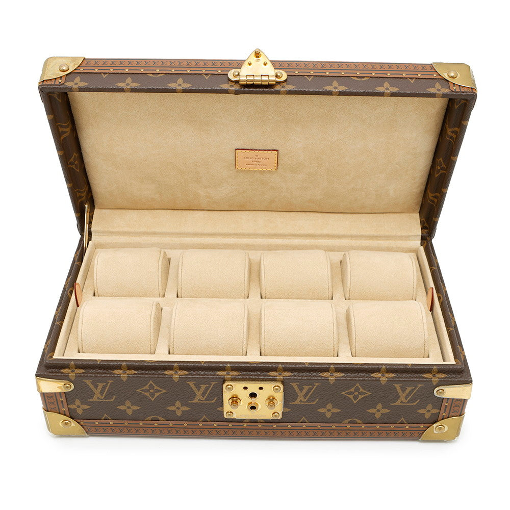 LOUIS VUITTON Coffret 8 Montor claimM10128 Monogram