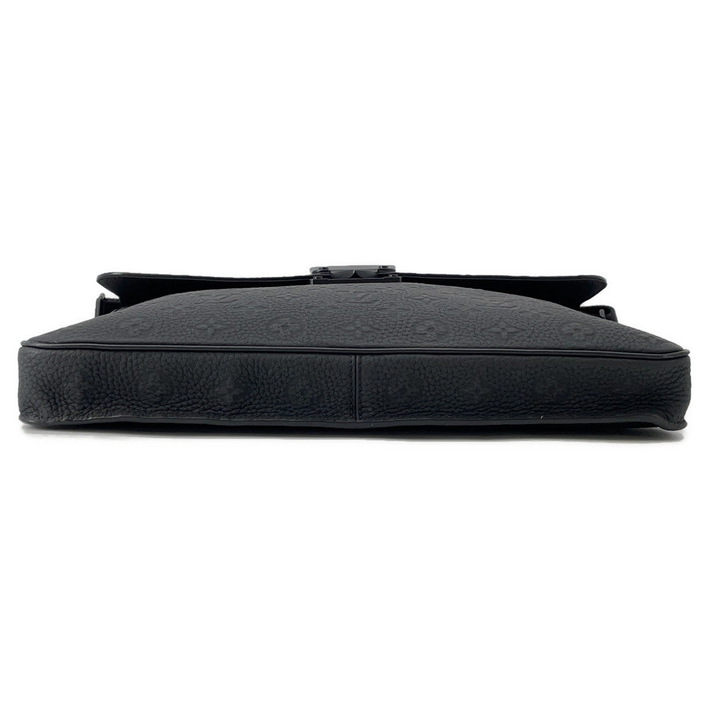 LOUIS VUITTON SPadlock?Briefcase BlackM20835 Taurillon?Monogram