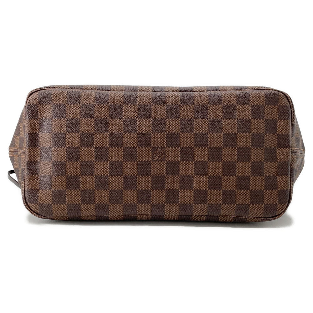 Luxury Women's Tote Bag | LOUIS VUITTON Neverfull CeriseN51105 Damier Ebene Canvas Size MM