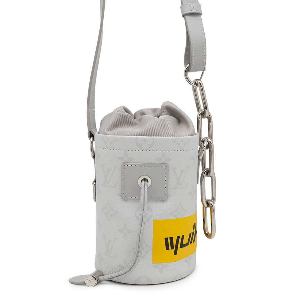 LOUIS VUITTON Chalk Nano Bag GrayM44631 Monogram