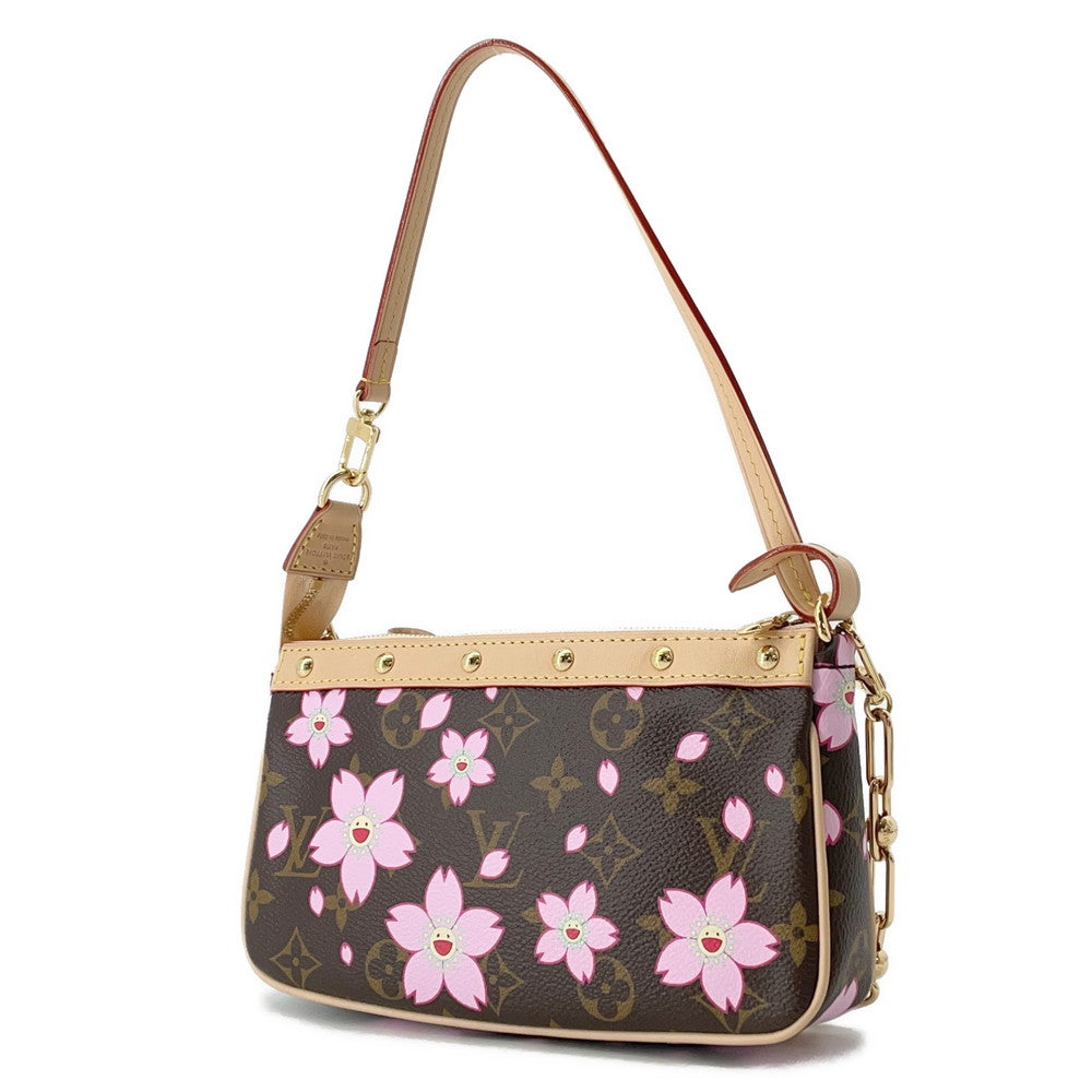 LOUIS VUITTON LV × TM Pochette Accessoires PinkM13666 Monogram Cherry Blossom