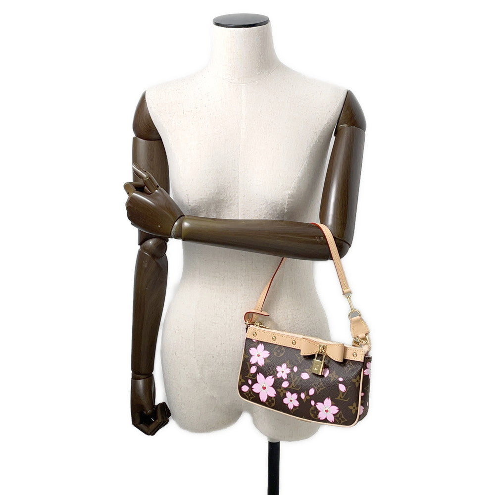 LOUIS VUITTON LV × TM Pochette Accessoires PinkM13666 Monogram Cherry Blossom