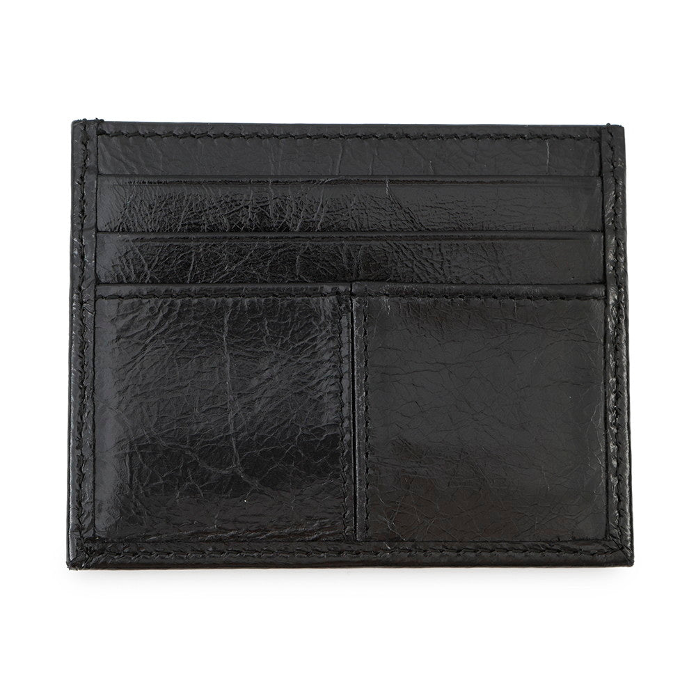 PRADA With logo Card Case Black2MC025 Soft Look Leather