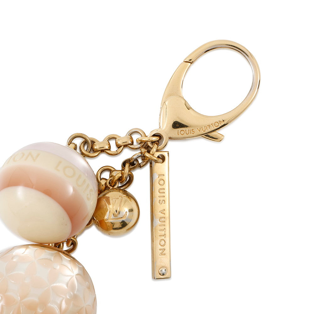 LOUIS VUITTON Bijoux Sac Mini Run Croisette Keychain ViolinM65643 Resin Metal