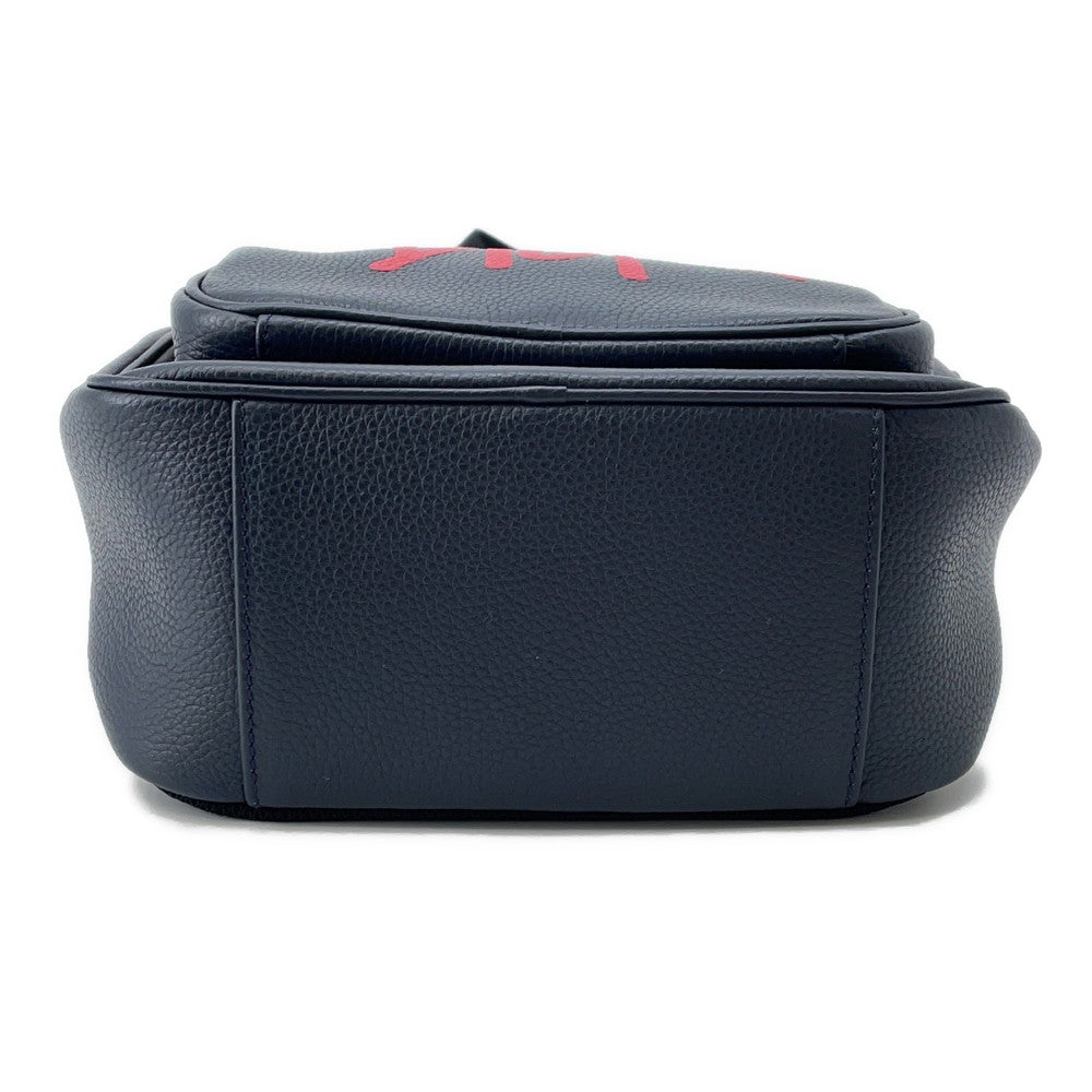 Dior Shawn St 1?4ssy Collaboration 2020 Cross Body Bag Navy/Black/Red1ESBO013GDS Leather