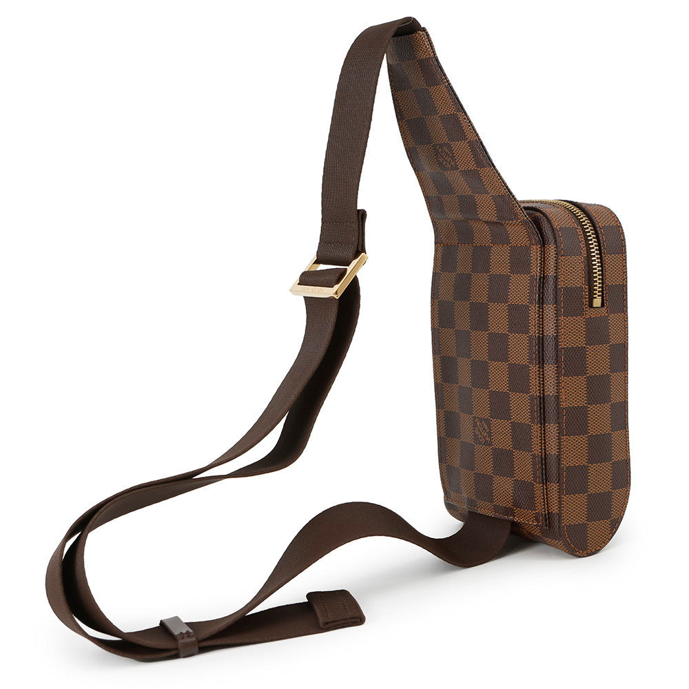 LOUIS VUITTON Geronimos BrownN51994 Damier Ebene Canvas