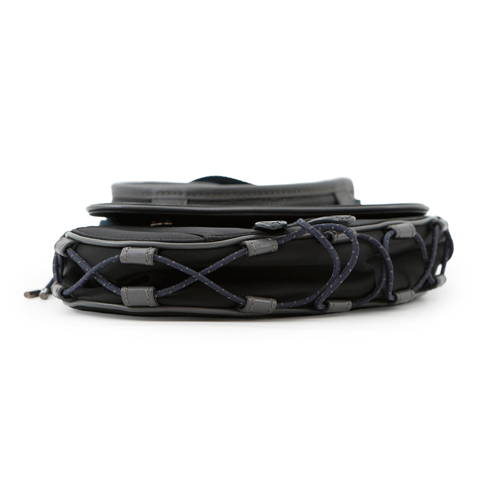 Dior Saddle bag Sacai collaboration Black1ADCA374USC_H15E Technical Fabric Leather