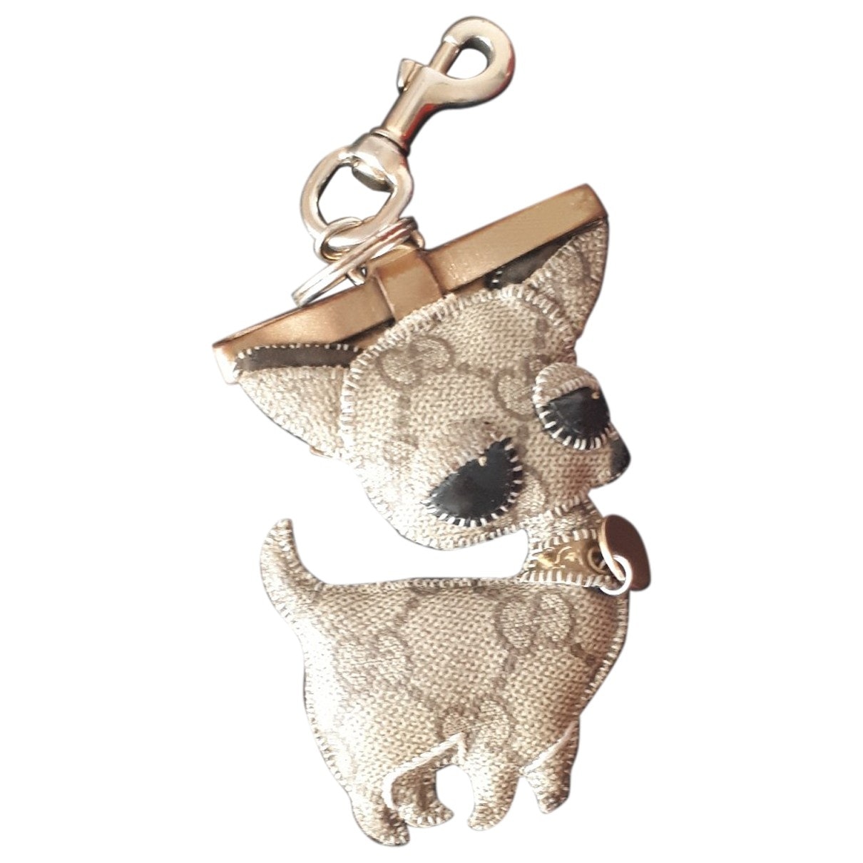 Gucci leather bag charms