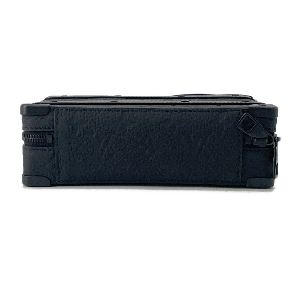 LOUIS VUITTON Handle ? Soft Trunk NoirM59163 Monogram Taurillon Leather