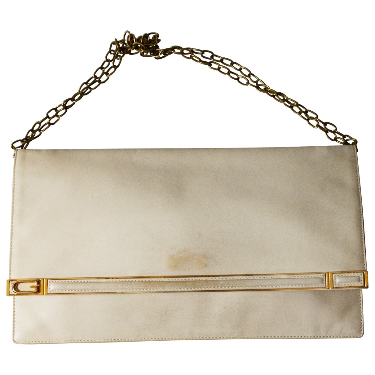 Gucci beige leather handbag