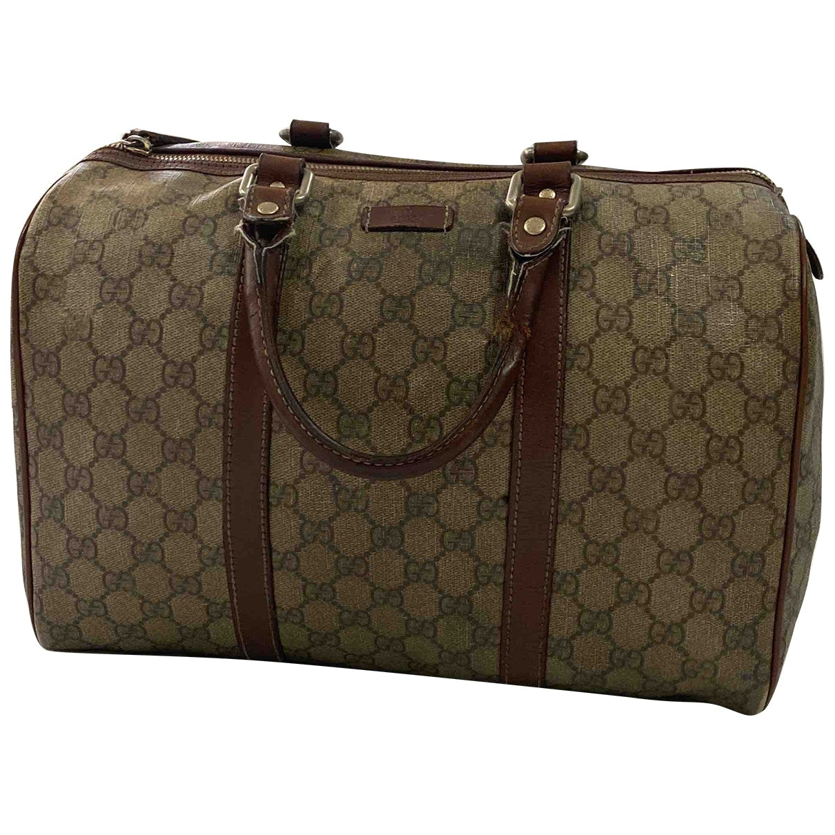 Gucci boston cloth handbag