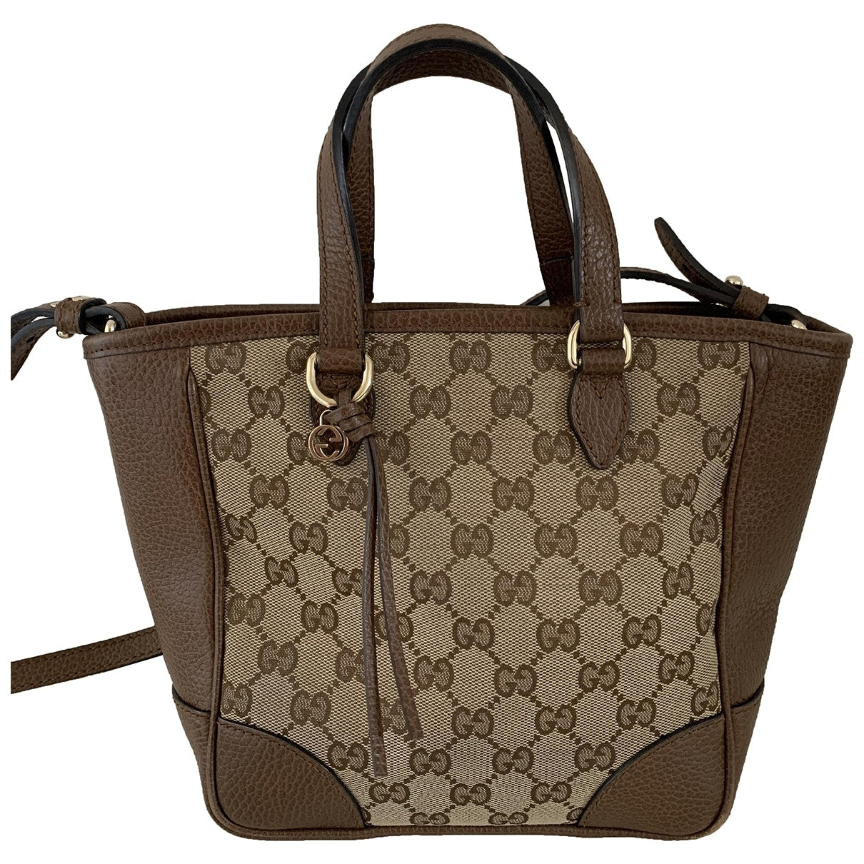 Gucci beige cloth handbag