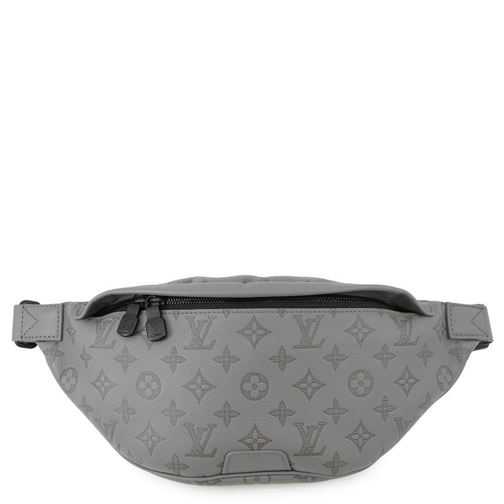 LOUIS VUITTON Discovery?Bumbag GrayM46108 Monogram Shadow Size PM