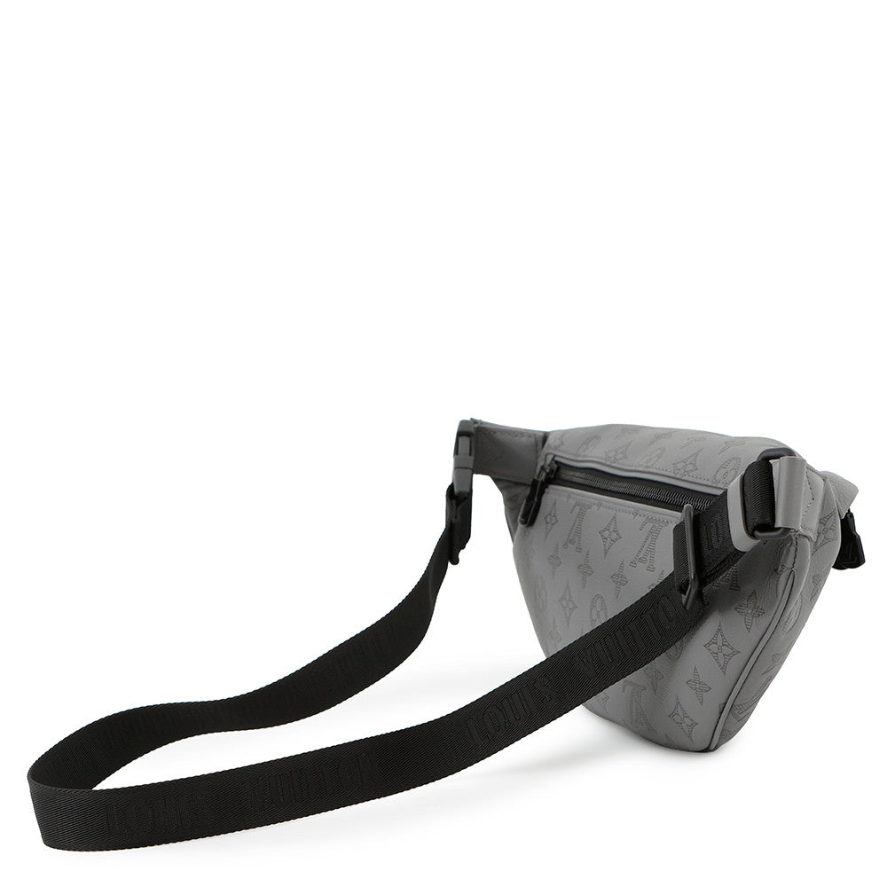 LOUIS VUITTON Discovery?Bumbag GrayM46108 Monogram Shadow Size PM