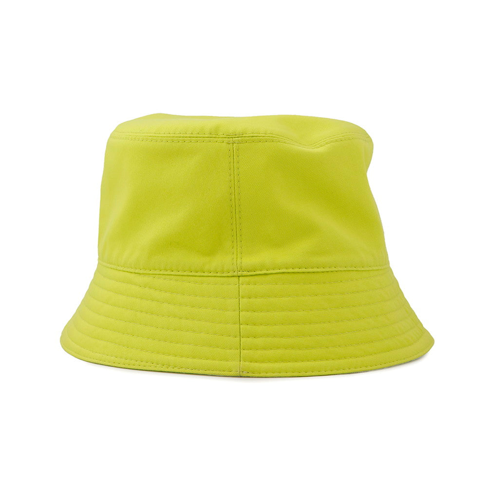 Luxury Women's Handbag | LOUIS VUITTON Monogram Neon Reversible Bucket Hat Size L Neon Yellow/WhiteM7064L Cotton
