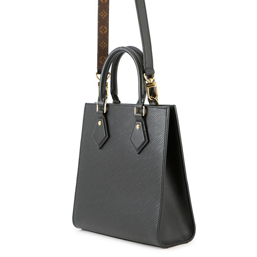 LOUIS VUITTON Sac Plat NoirM20958 Epi Leather Size BB