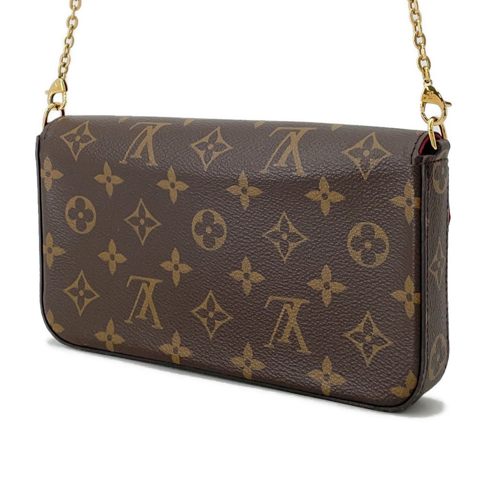 LOUIS VUITTON Felicie Pochette FuchsiaM81896 Monogram