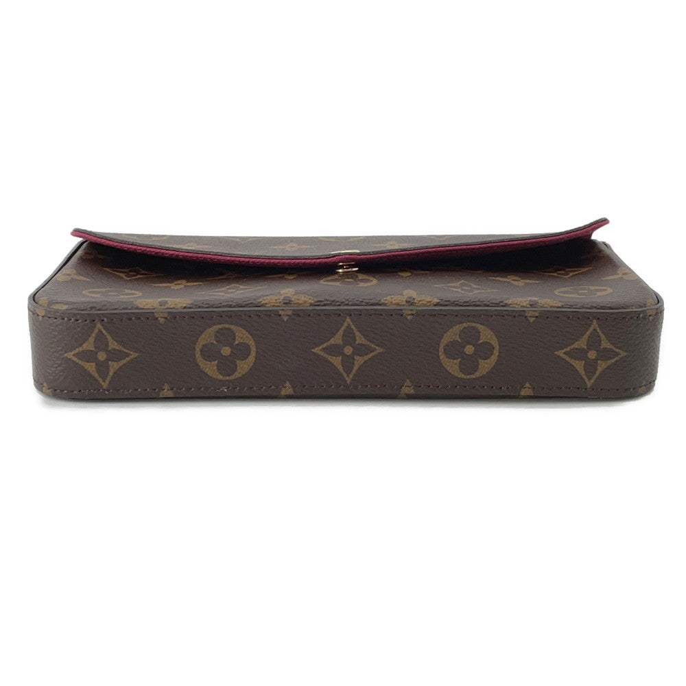 LOUIS VUITTON Felicie Pochette FuchsiaM81896 Monogram