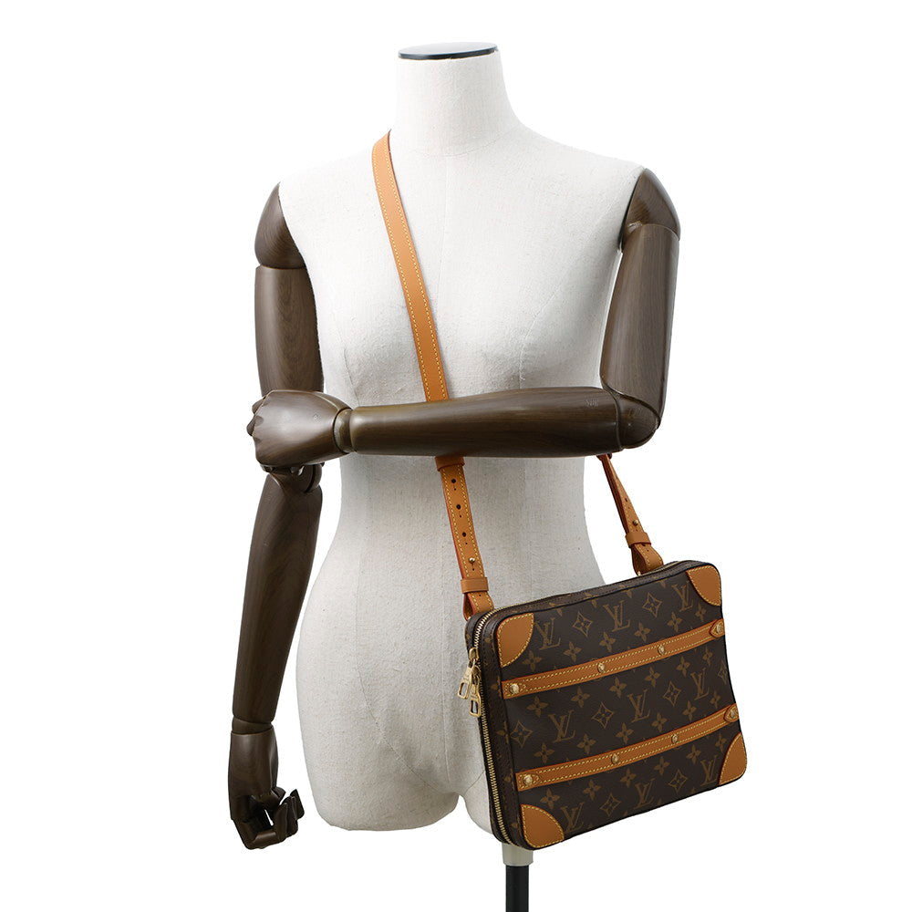 LOUIS VUITTON Soft Trunk / Messenger BrownM68494 Monogram Size PM