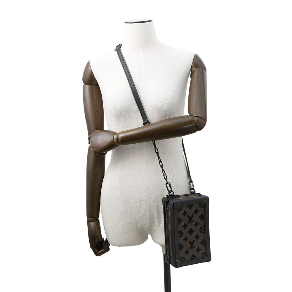 LOUIS VUITTON Vertical?Soft Trunk NoirM45044 Monogram / Toughtage