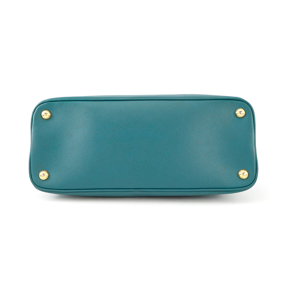 PRADA 2way Handbag GreenBL0837 Saffiano LeatherLeather