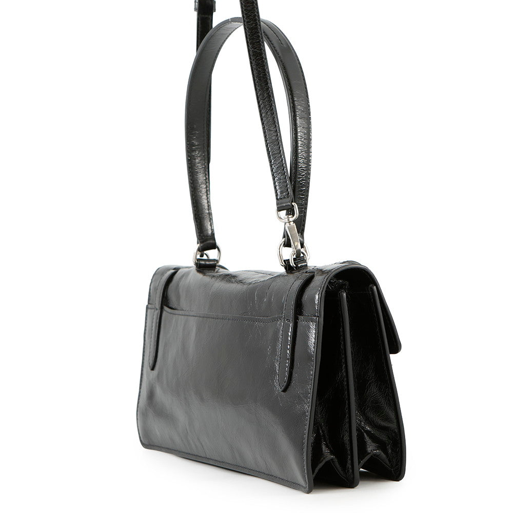 PRADA 2026 ss 2way Shoulder Bag Black1BN026 Leather Size Medium