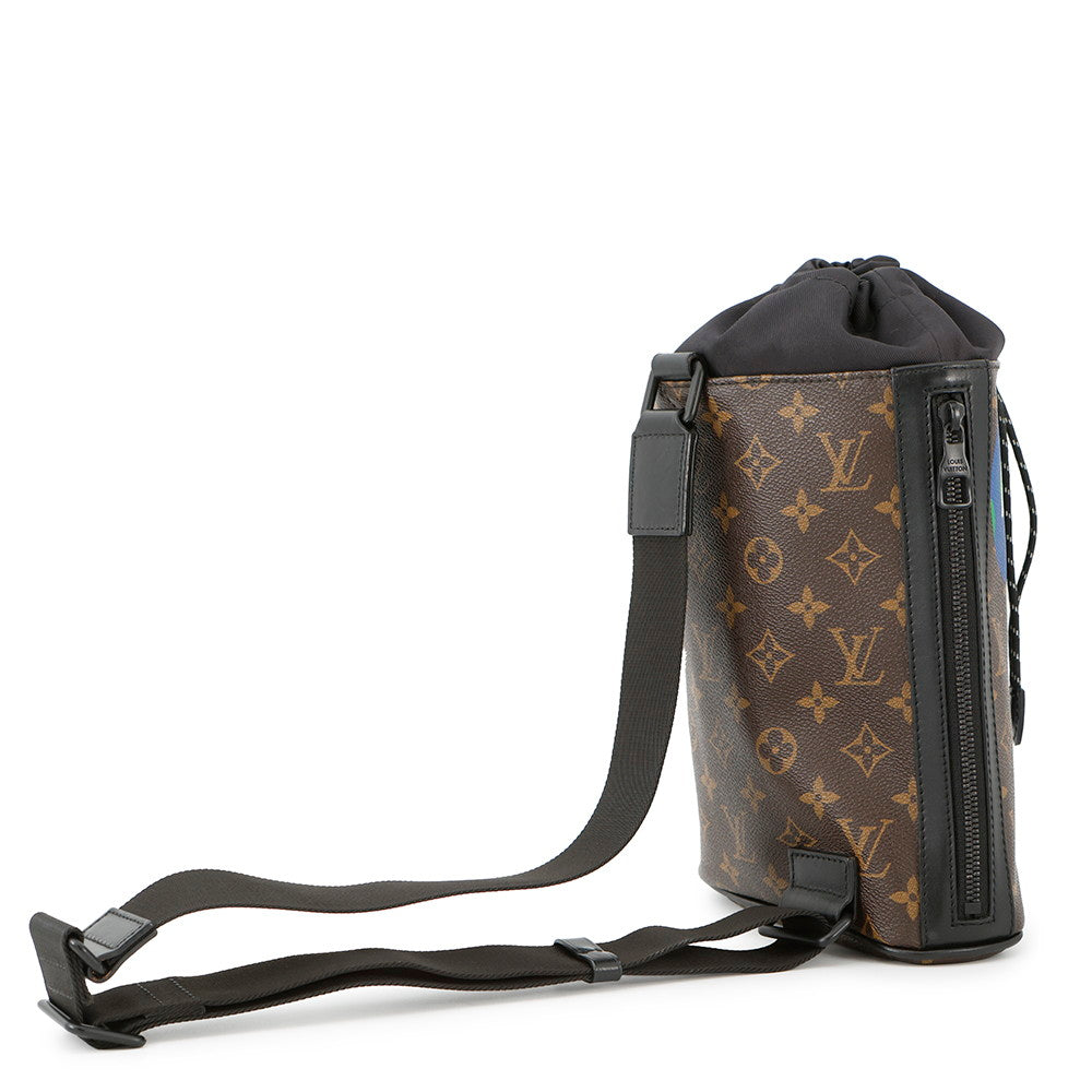 LOUIS VUITTON Chalk Sling Bag MarronM44625 Monogram